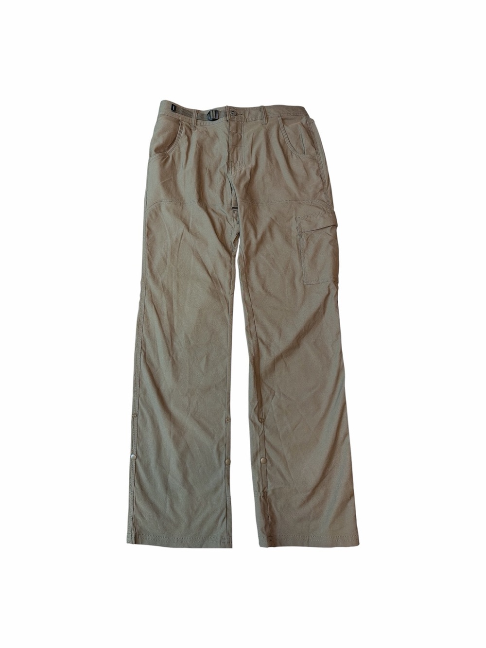 NWT prAna Stretch Zion Pant II Relaxed Cargo Hiking Pants Slate Green 31x32